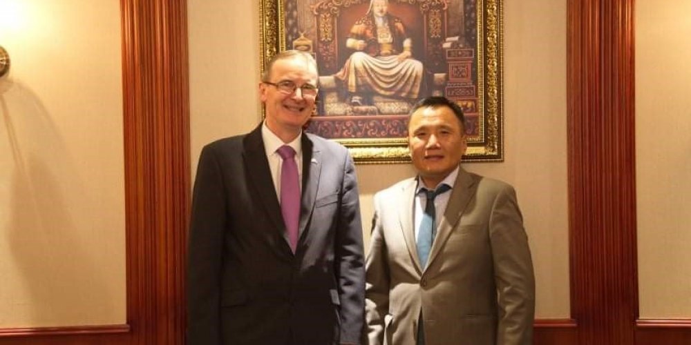 DIRECTOR GENERAL OF THE IAAC RECEIVED AMBASSADOR OF THE UK TO MONGOLIA 