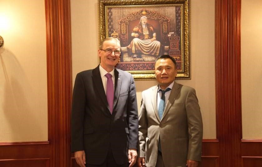 DIRECTOR GENERAL OF THE IAAC RECEIVED AMBASSADOR OF THE UK TO MONGOLIA 
